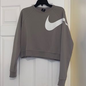 Nike cropped sweatshirt